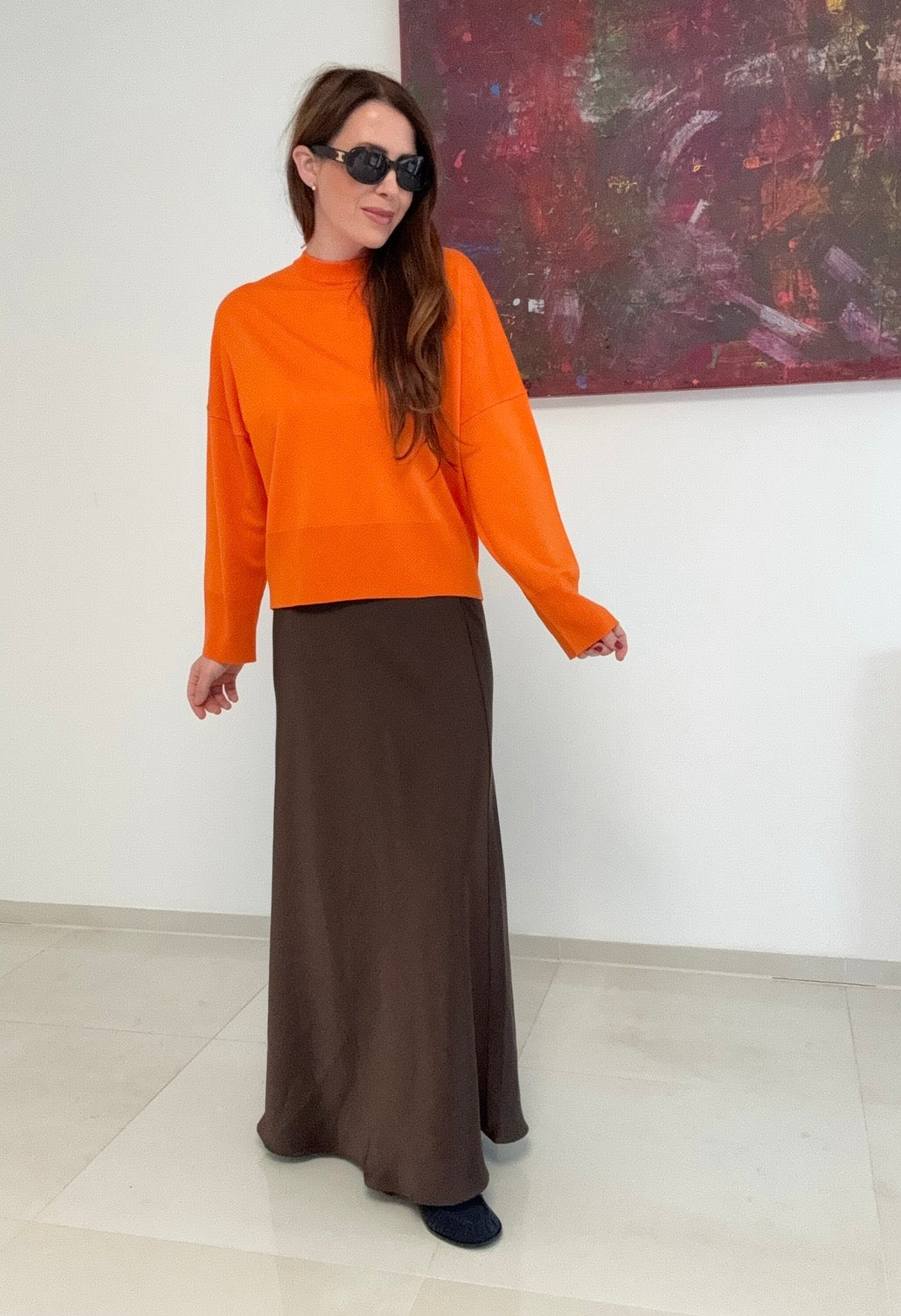 Pullover - Orange