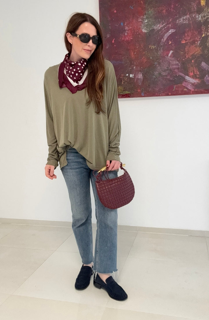 Shirt langarm - Khaki