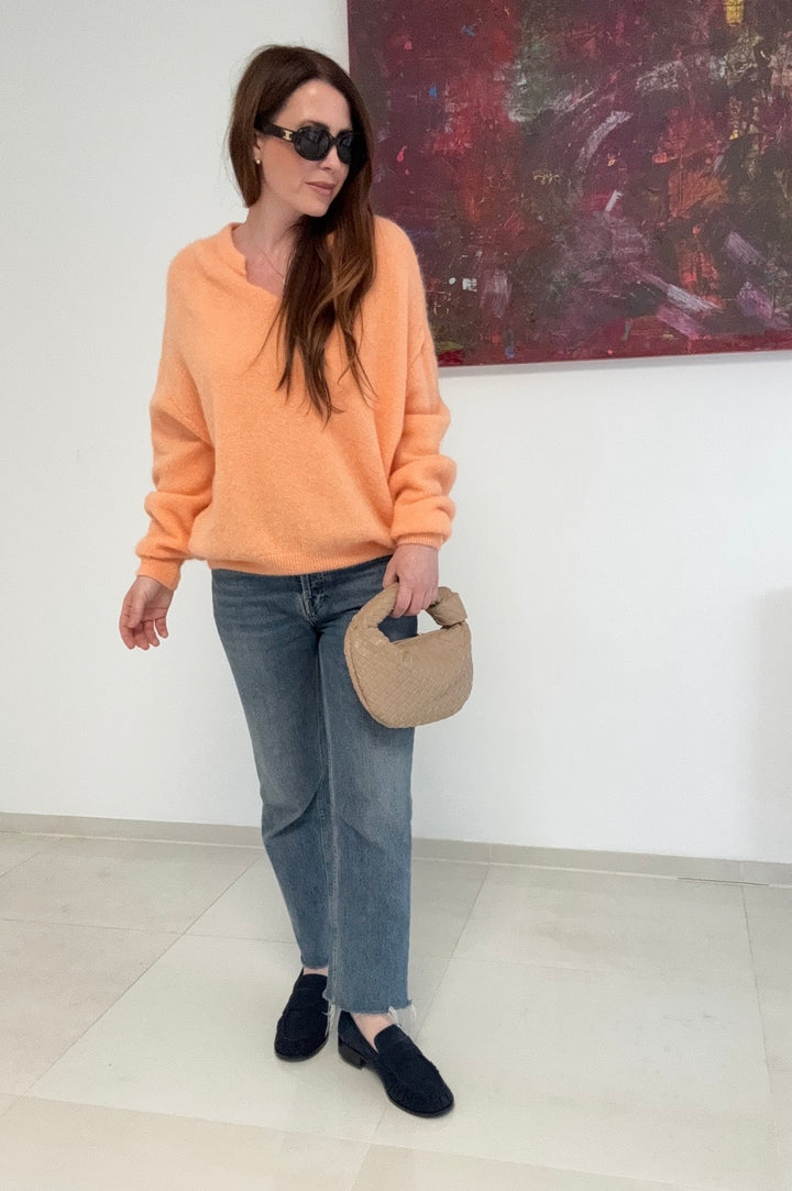 Pullover "Must-Have" - Mandarine