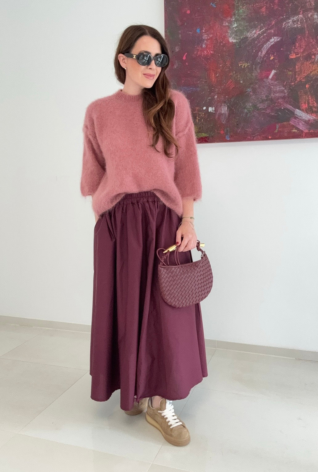 Mohair-Shirt - Rose