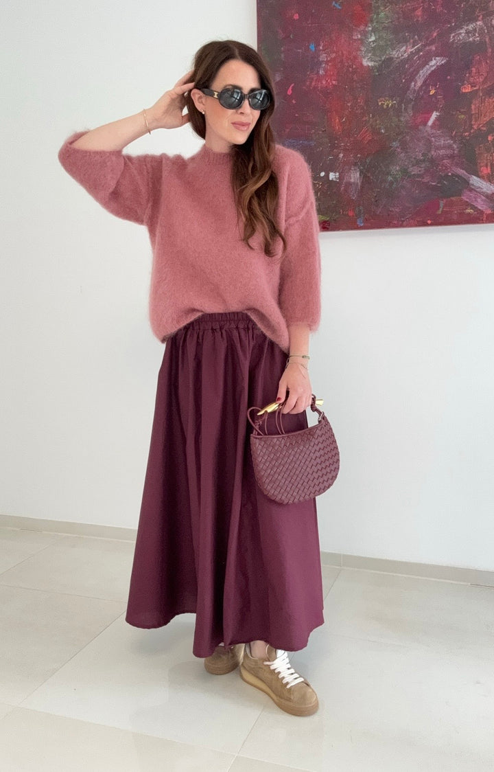Mohair-Shirt - Rose
