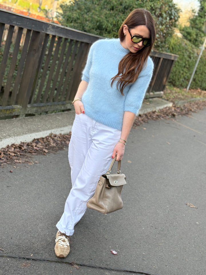 Balloon Jeans - Weiß