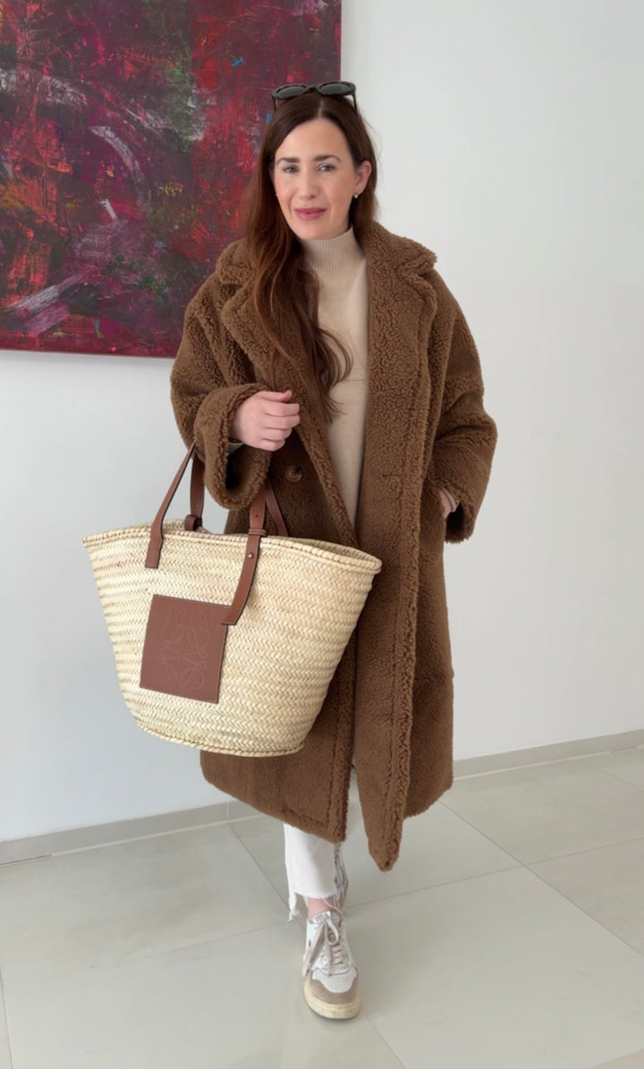 Teddymantel - Cognac