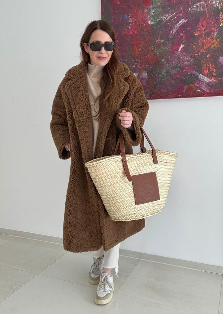 Teddymantel - Cognac