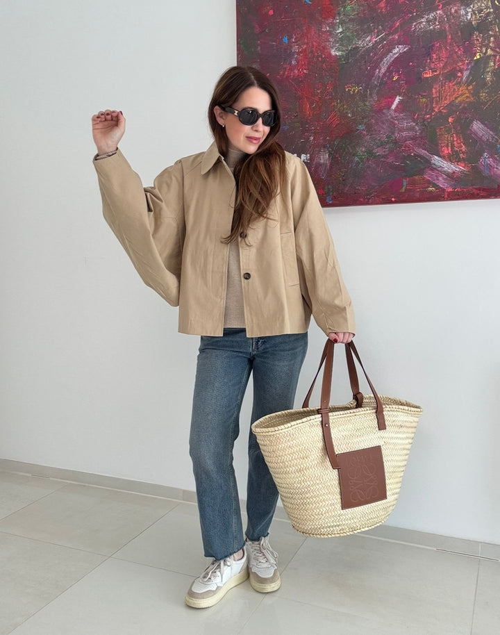 Trenchjacke - Beige