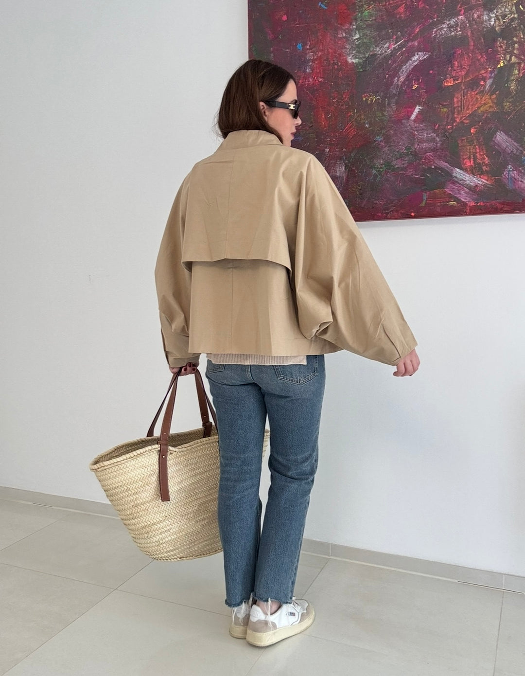 Trenchjacke - Beige
