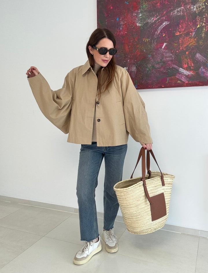 Trenchjacke - Beige