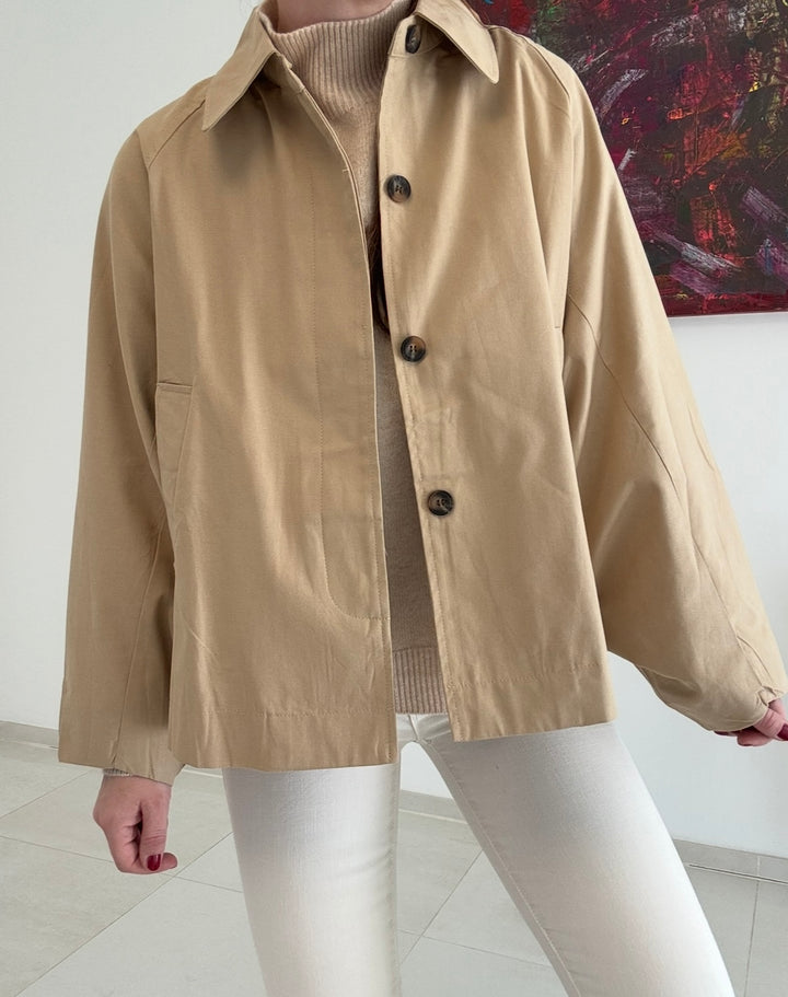 Trenchjacke - Beige