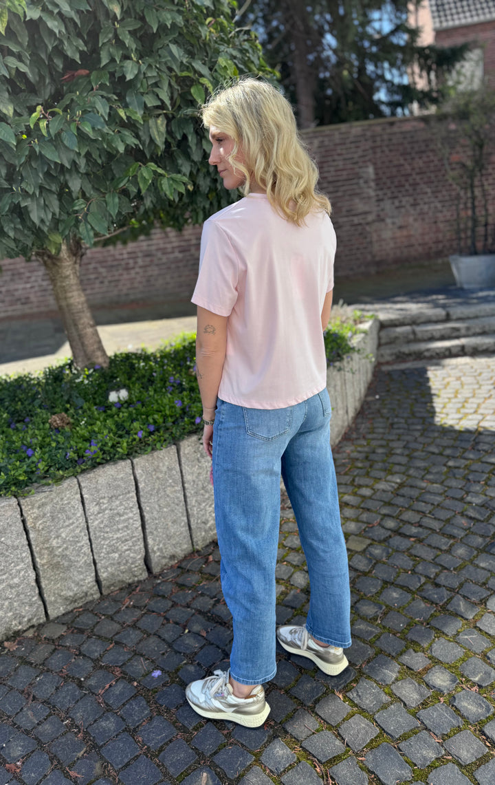 Basic-Shirt - Rosa