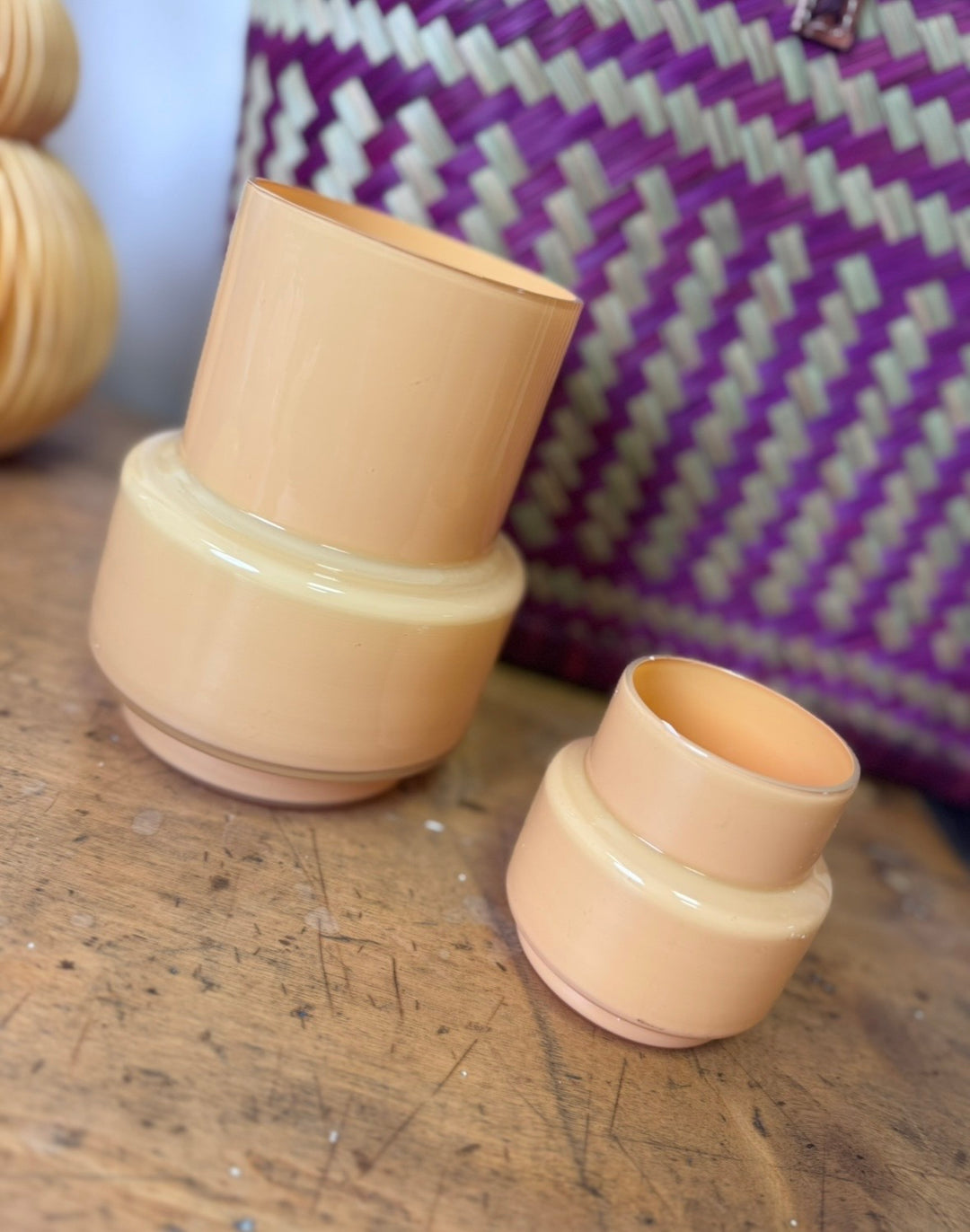 Vase (klein) - Gelb