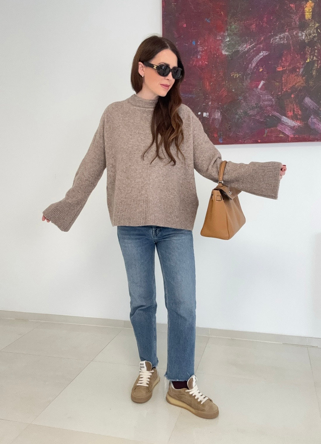 Pullover - Taupe