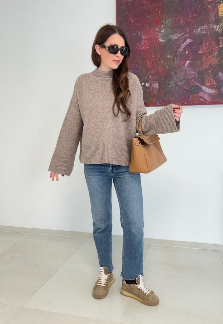 Pullover - Taupe