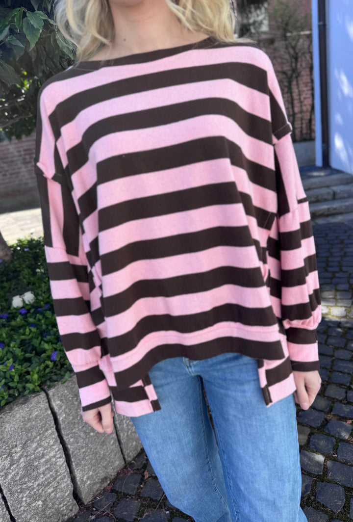 Shirt aus Baumwolle - Rosa