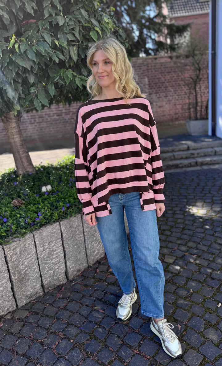 Shirt aus Baumwolle - Rosa