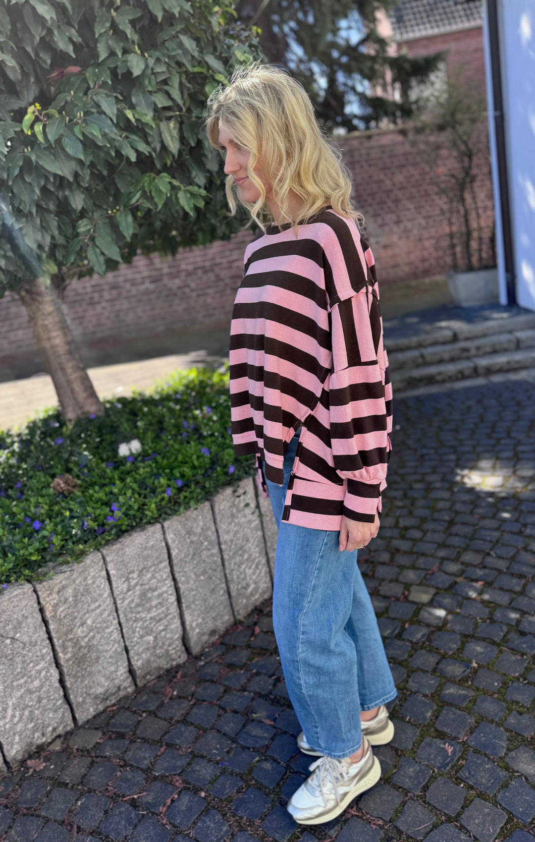 Shirt aus Baumwolle - Rosa