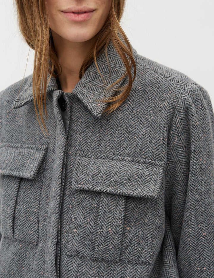 Blazer - Navy/Grau