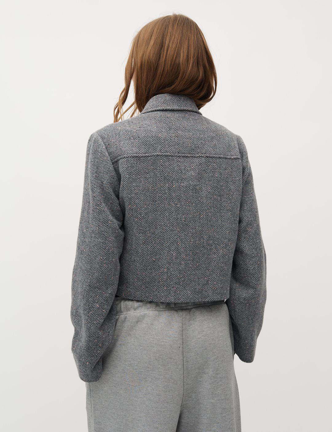 Blazer - Navy/Grau
