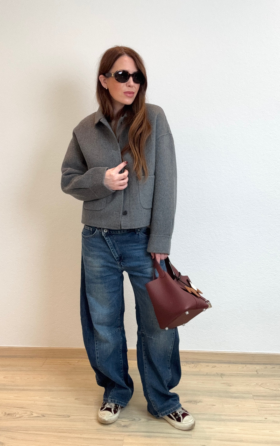 Hochwertige Jacke - Grau