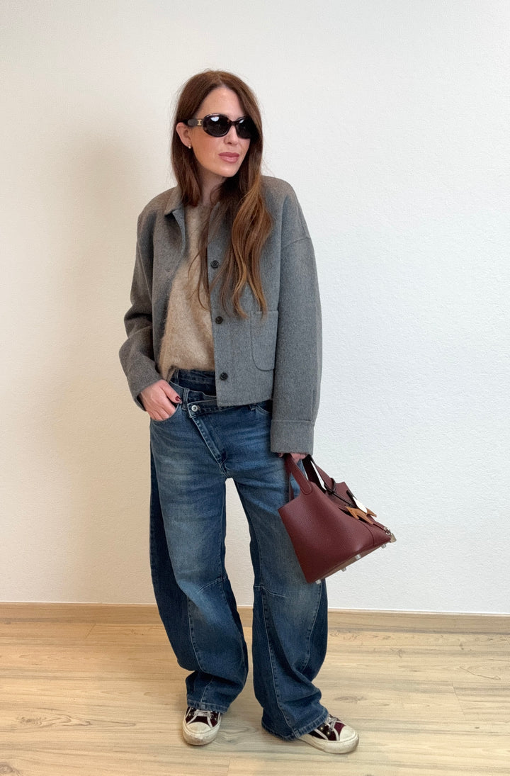 Hochwertige Jacke - Grau