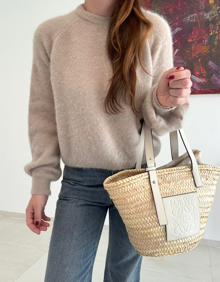 Klassischer Pullover - Beige