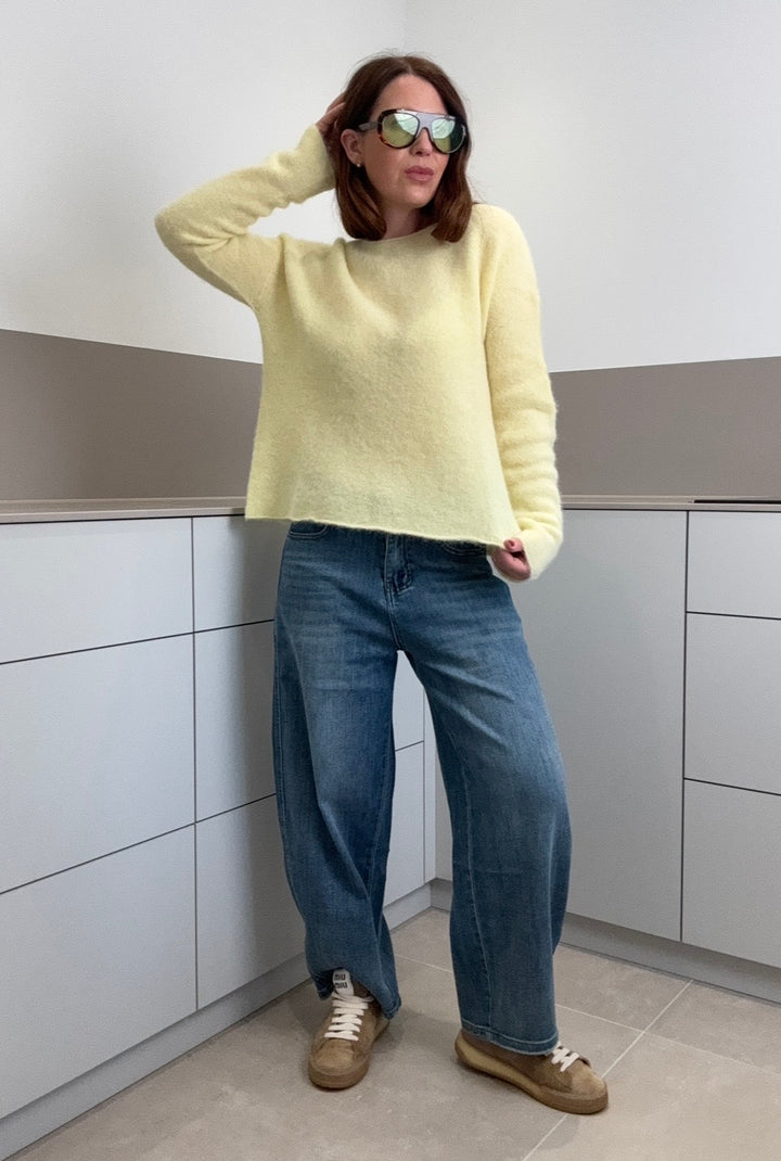 Super softer Pullover - Gelb