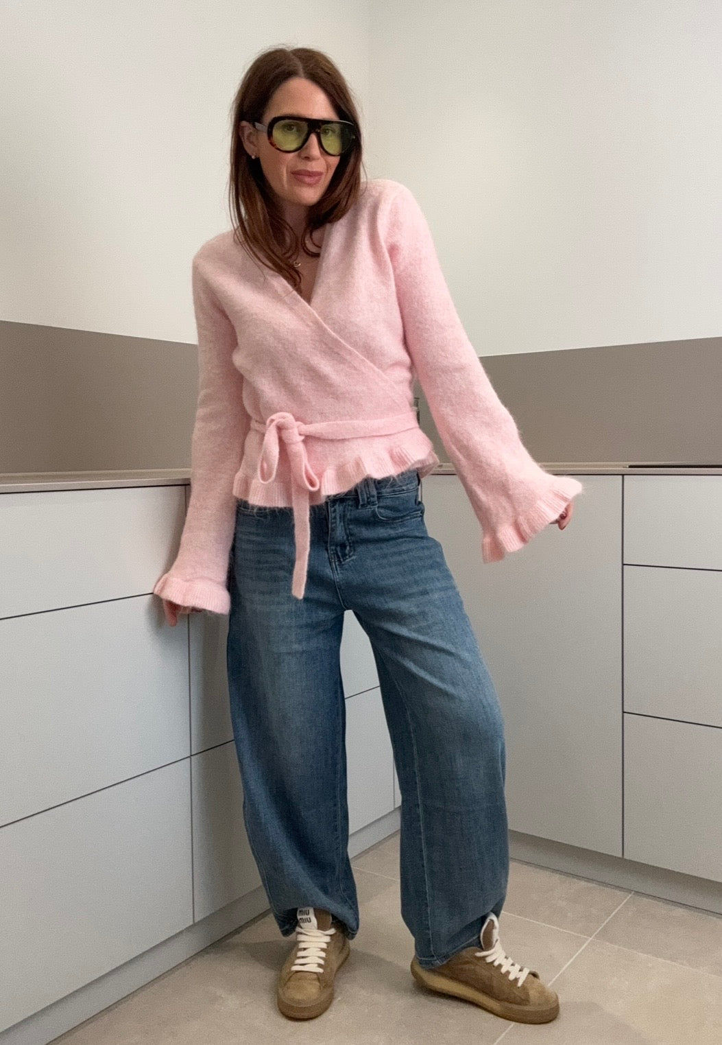 Wickeljacke - Rosa