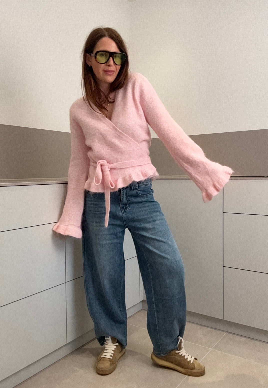 Wickeljacke - Rosa