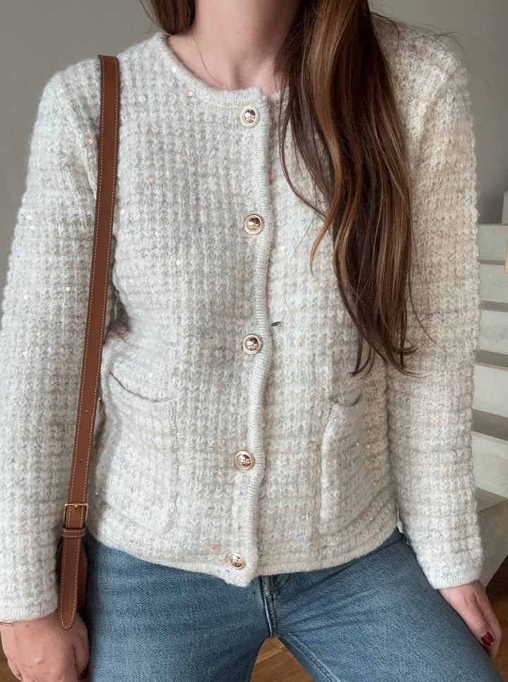 Cardigan - Creme
