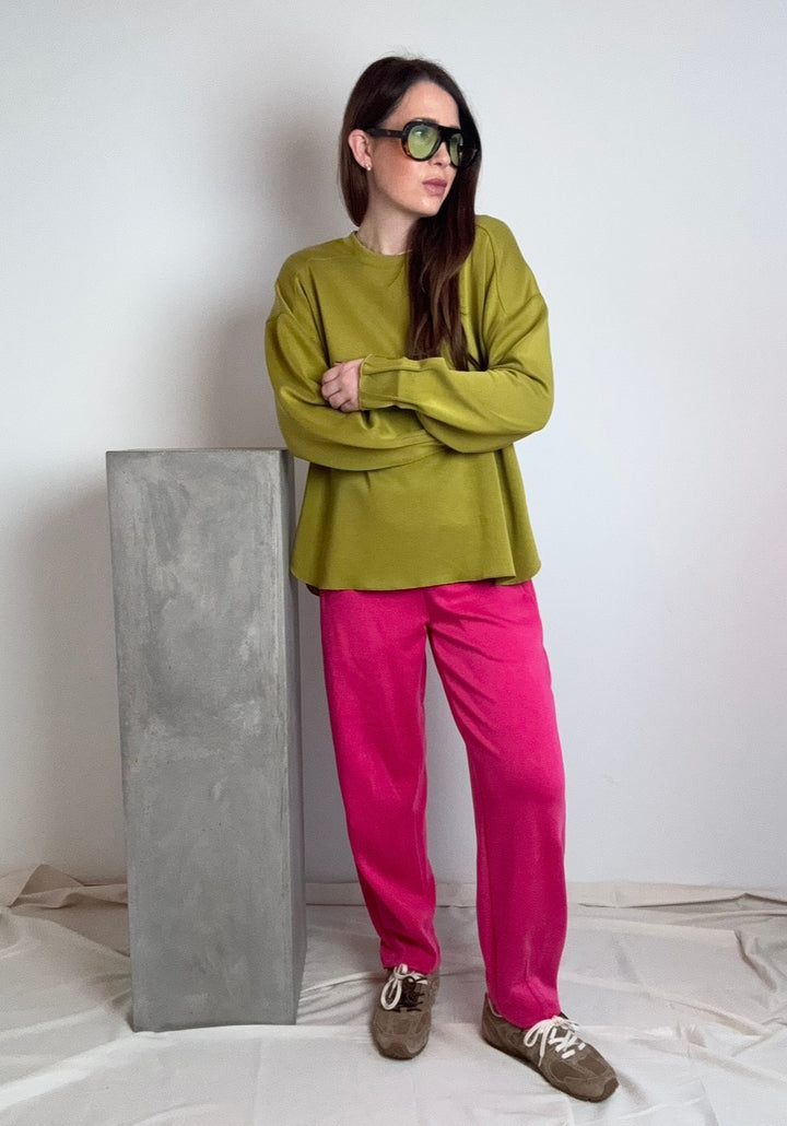 Weicher Sweater - Grün