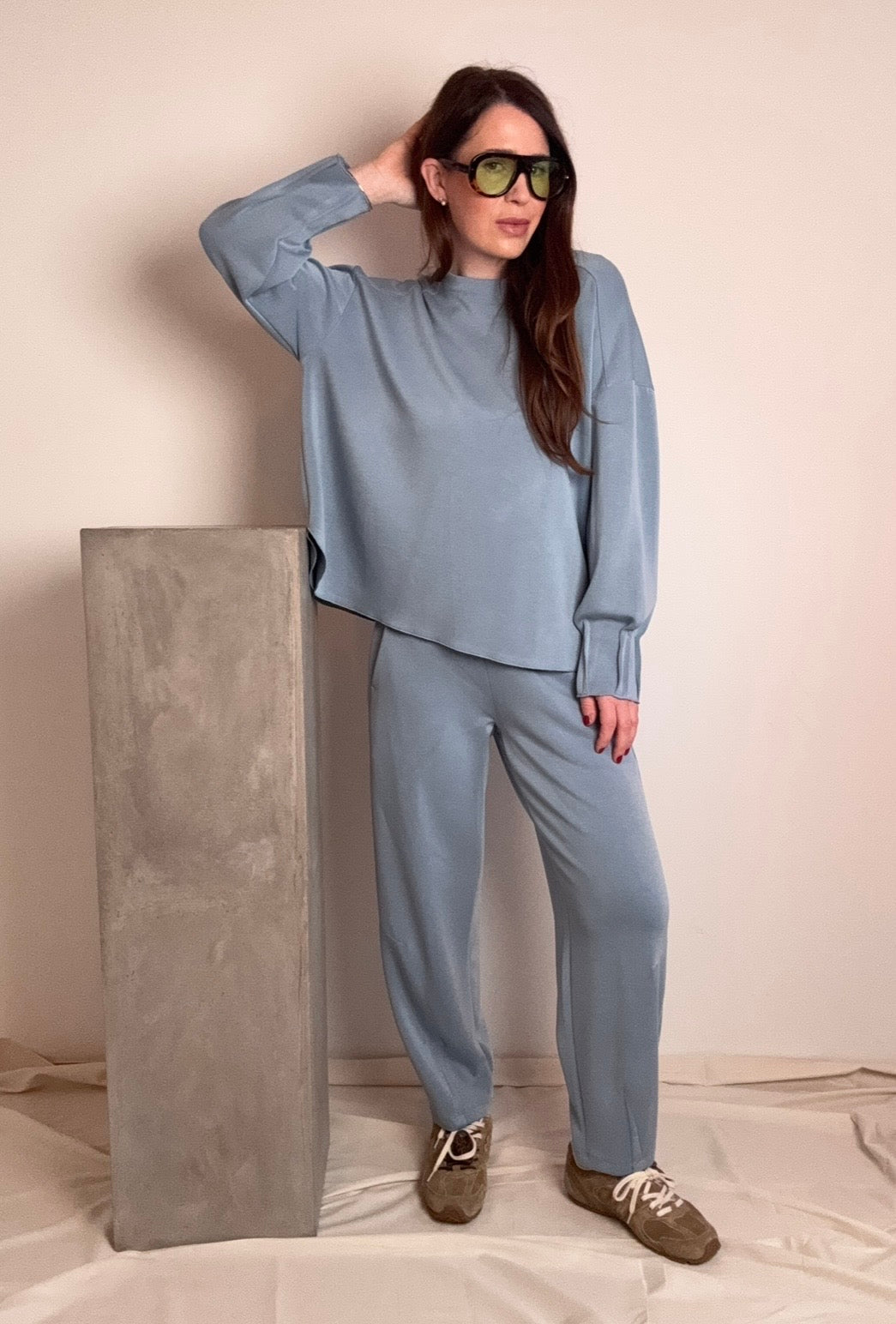 Weicher Jogger - Blau