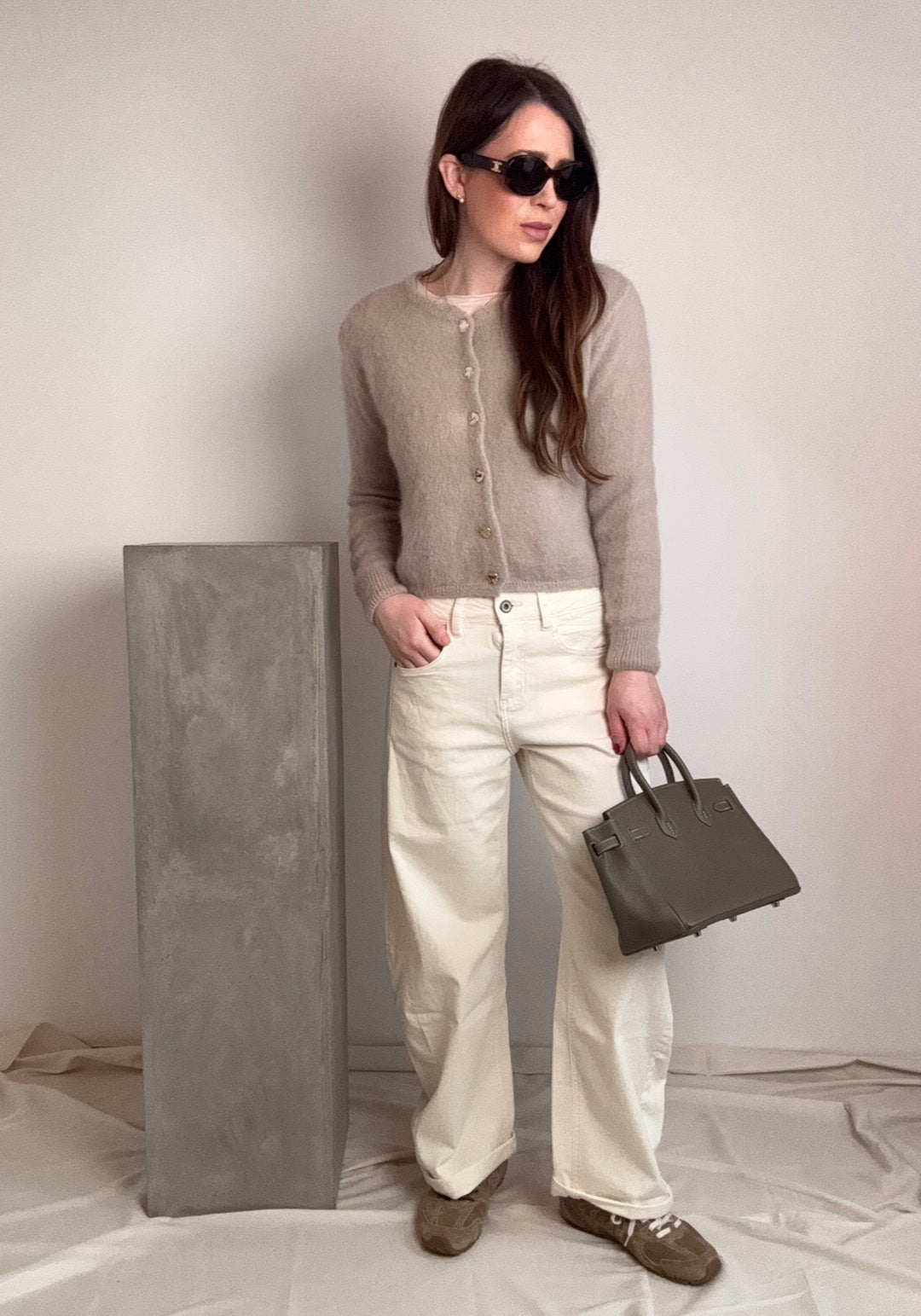 Balloon Jeans - Creme