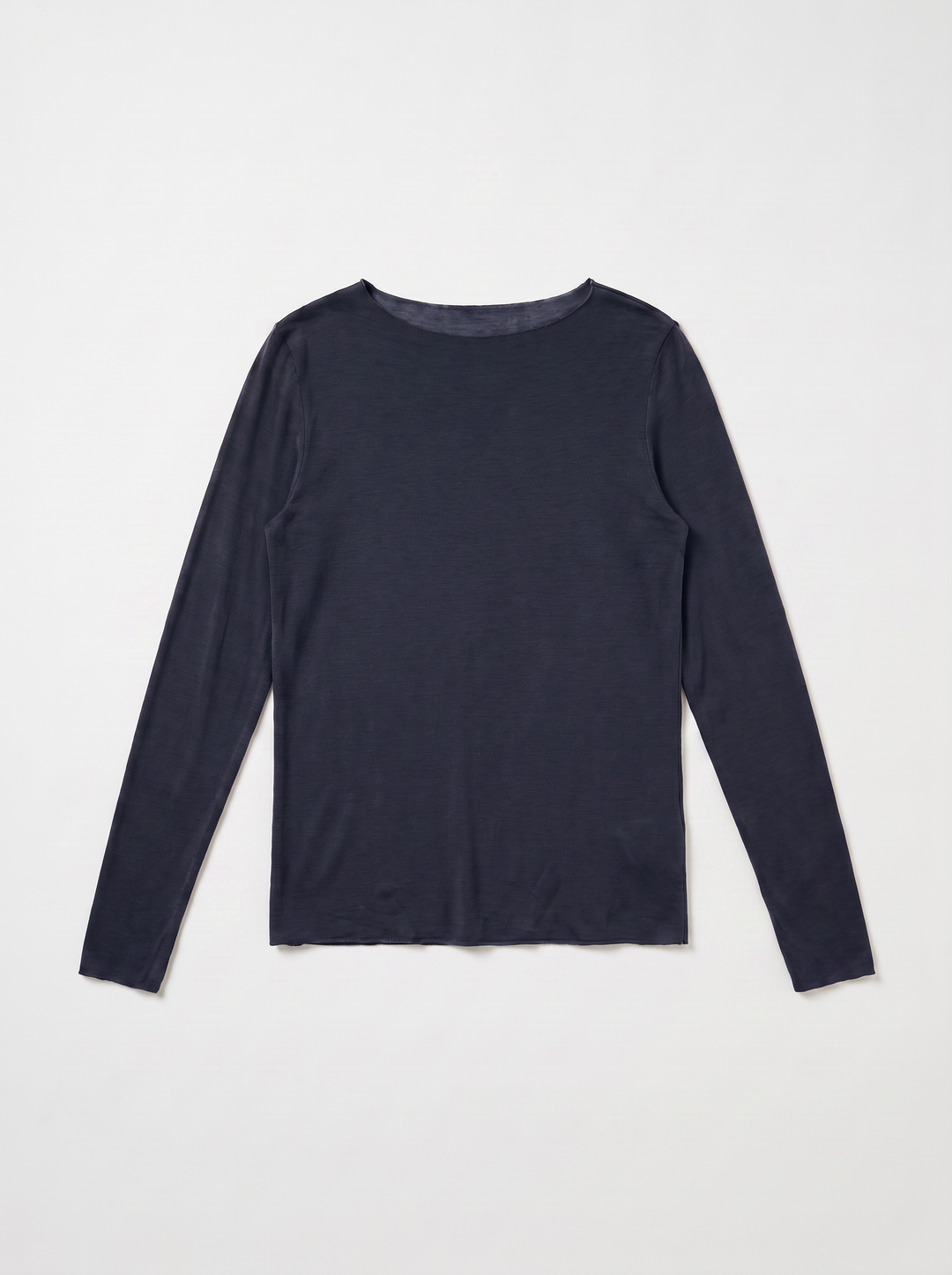 Shirt mit Kaschmir - Navy