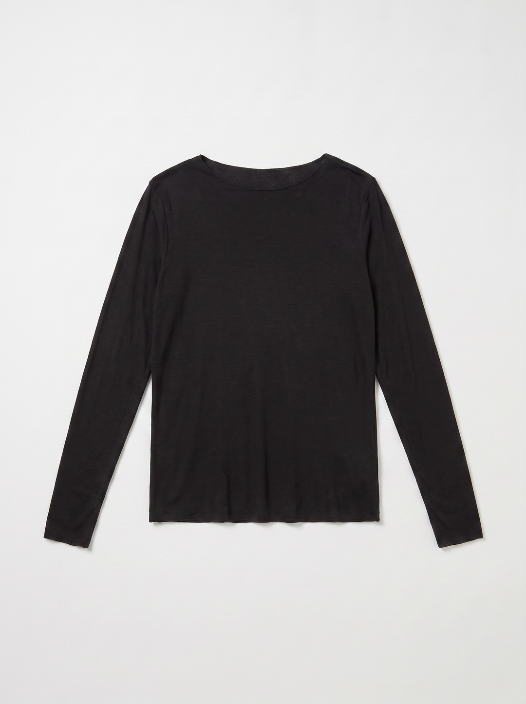Shirt mit Kaschmir - Schwarz
