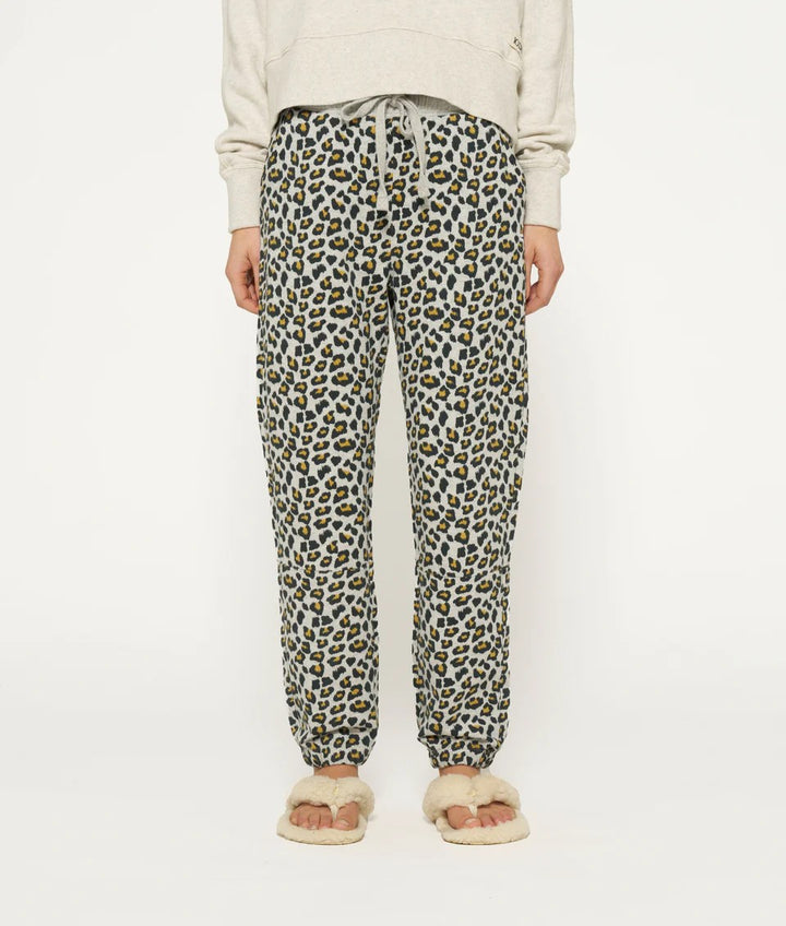CROPPED JOGGER LEOPARD