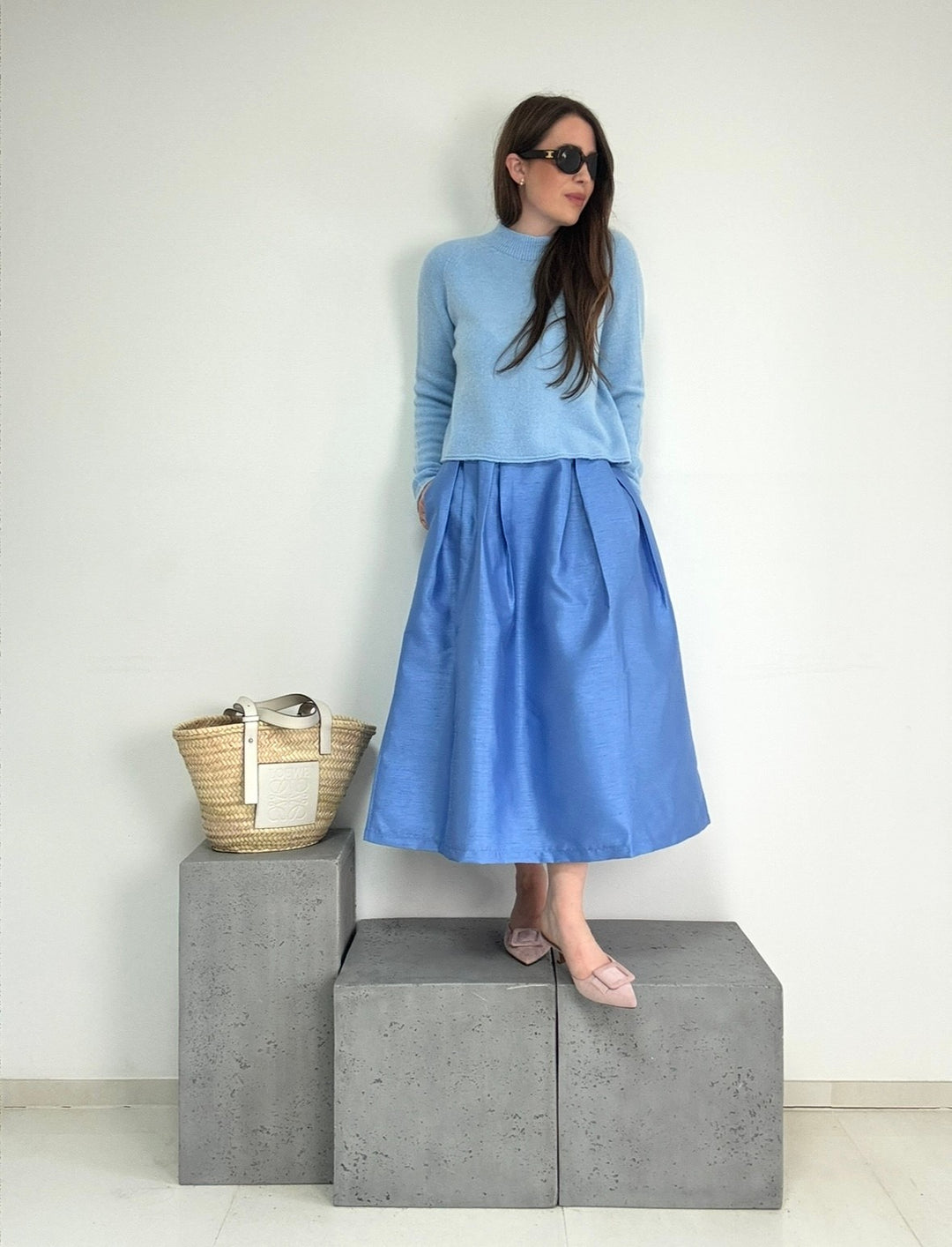 Maxi-Rock - Hellblau