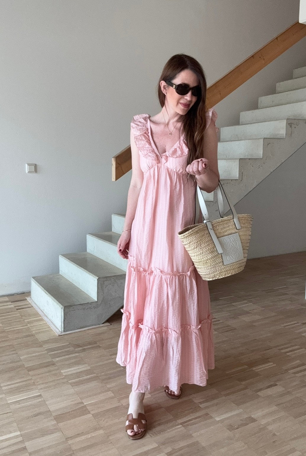 Maxi-Kleid - Rosa