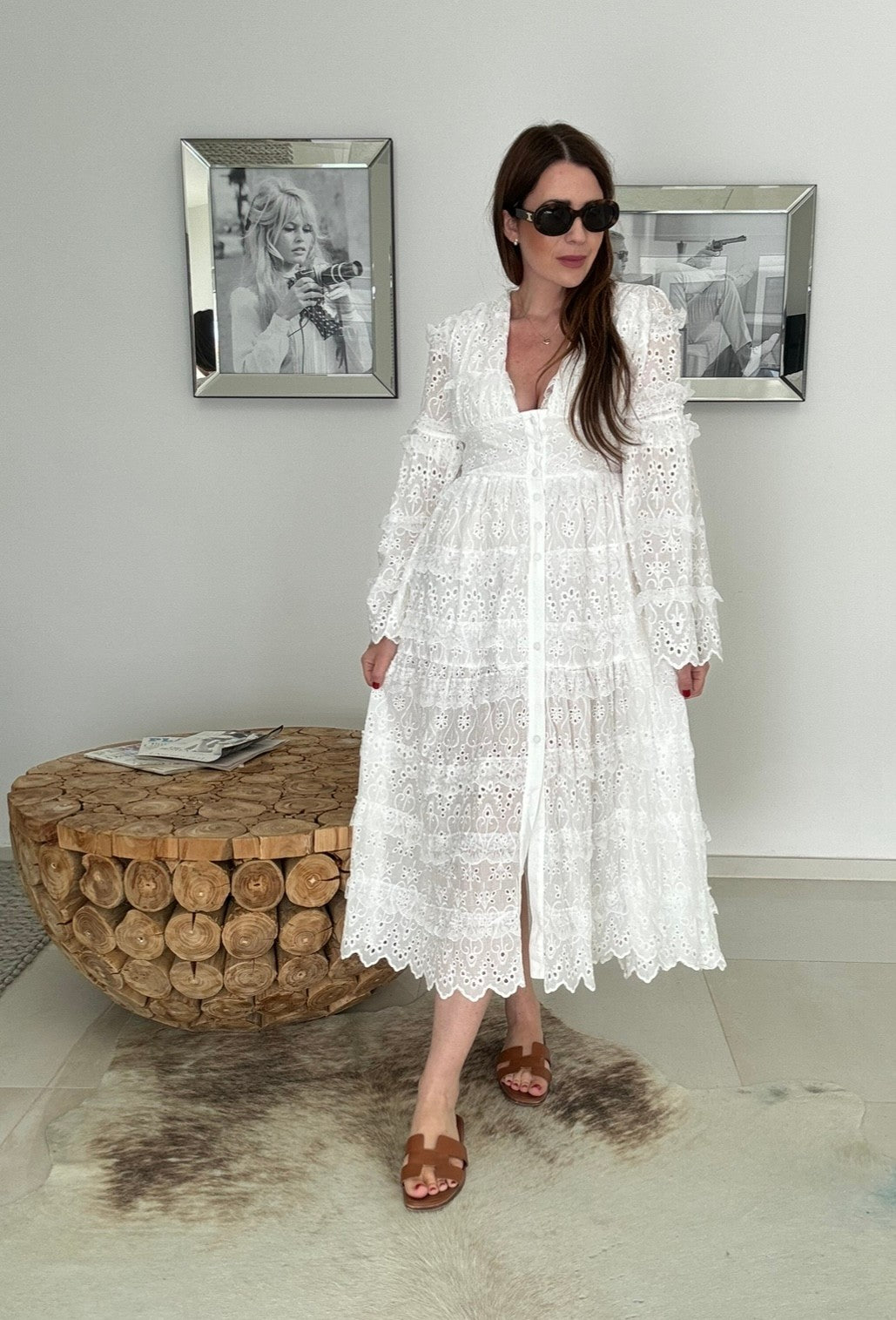 Kleid - Weiß