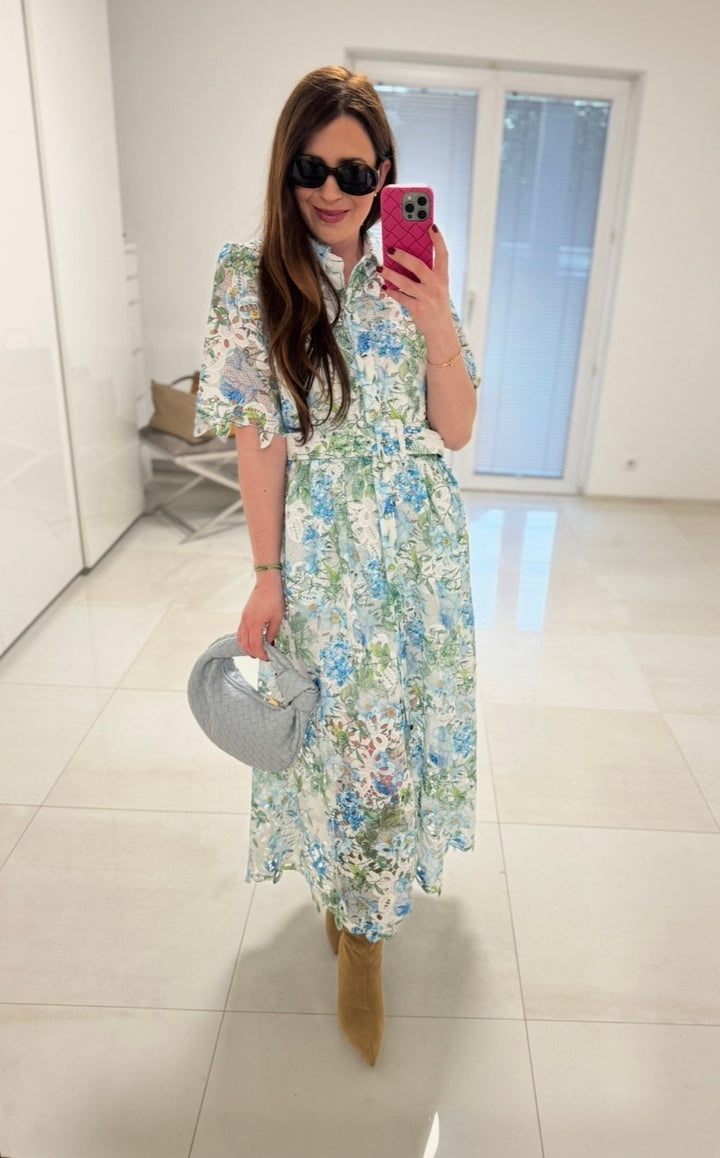 Maxi-Kleid - Blau
