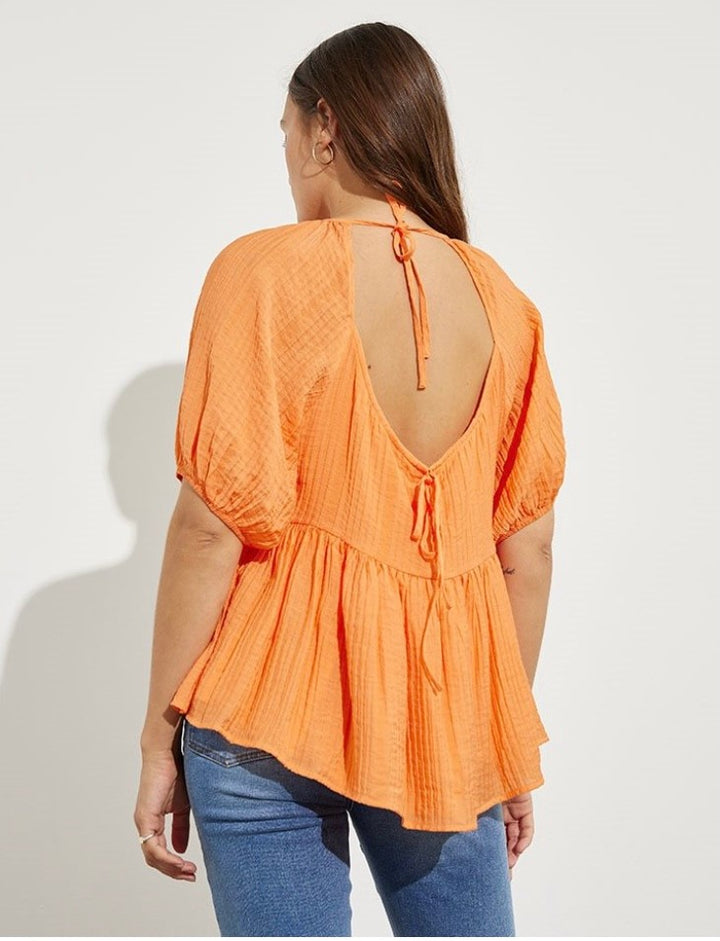 Bluse - Orange