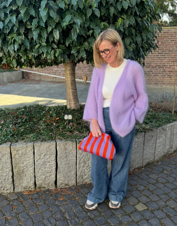 Mohair Cardigan - Flieder