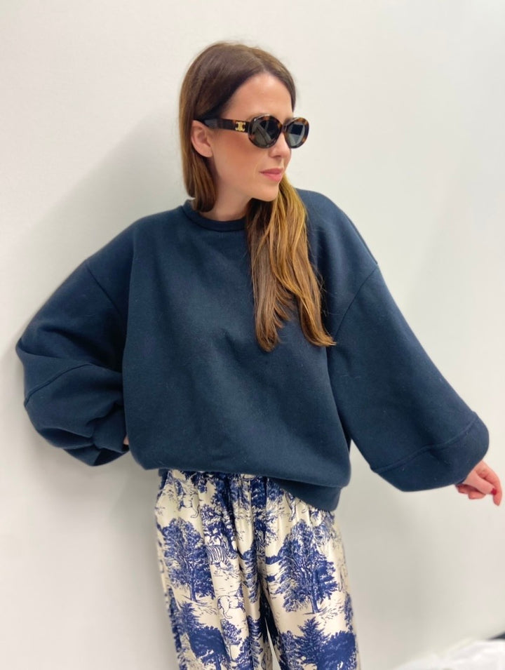 Oversize Sweater - Navy