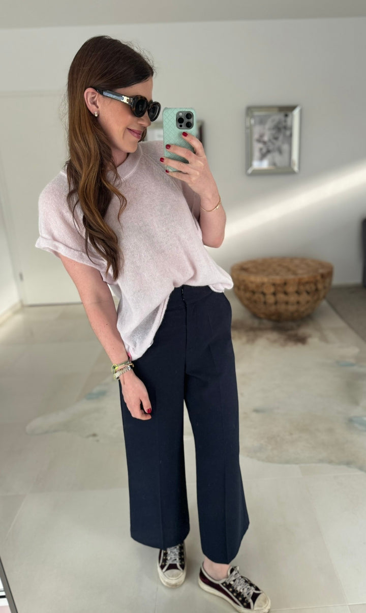 SHORTSLEEVE TOP KNIT