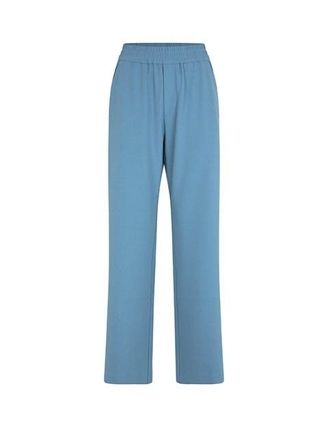 Stoffhose mit seitlichen Taschen - Blau