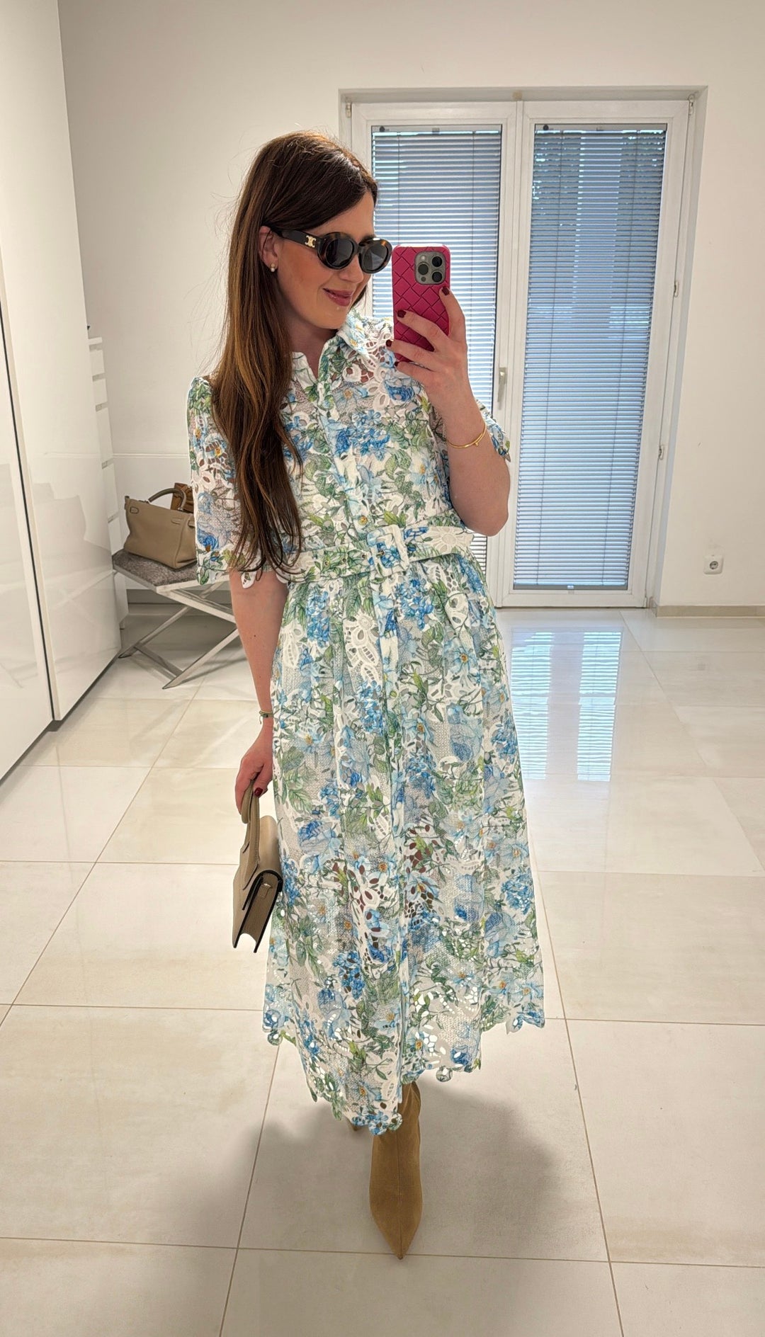 Maxi-Kleid - Blau