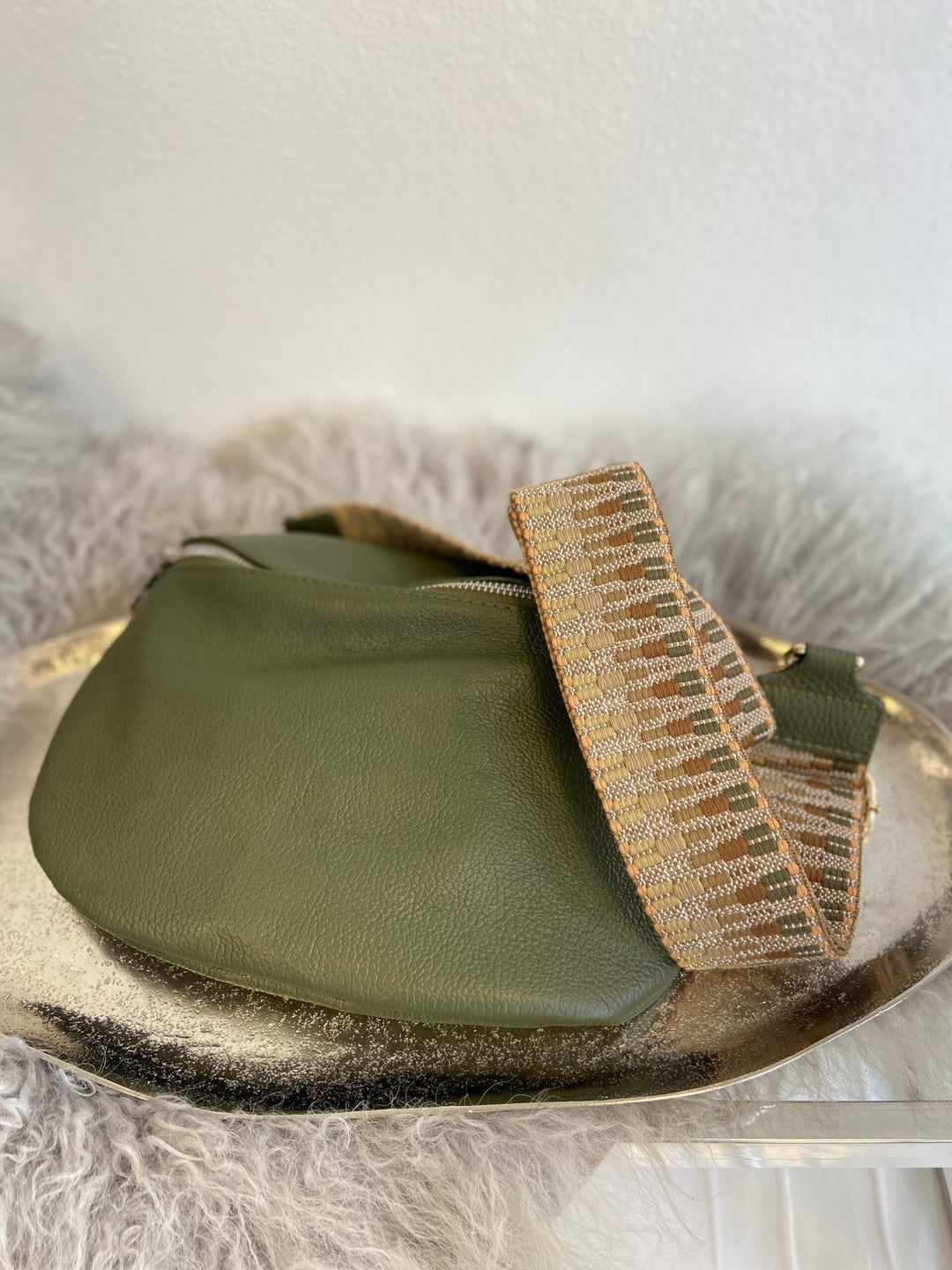 Crossbodytasche Grün - Mittel