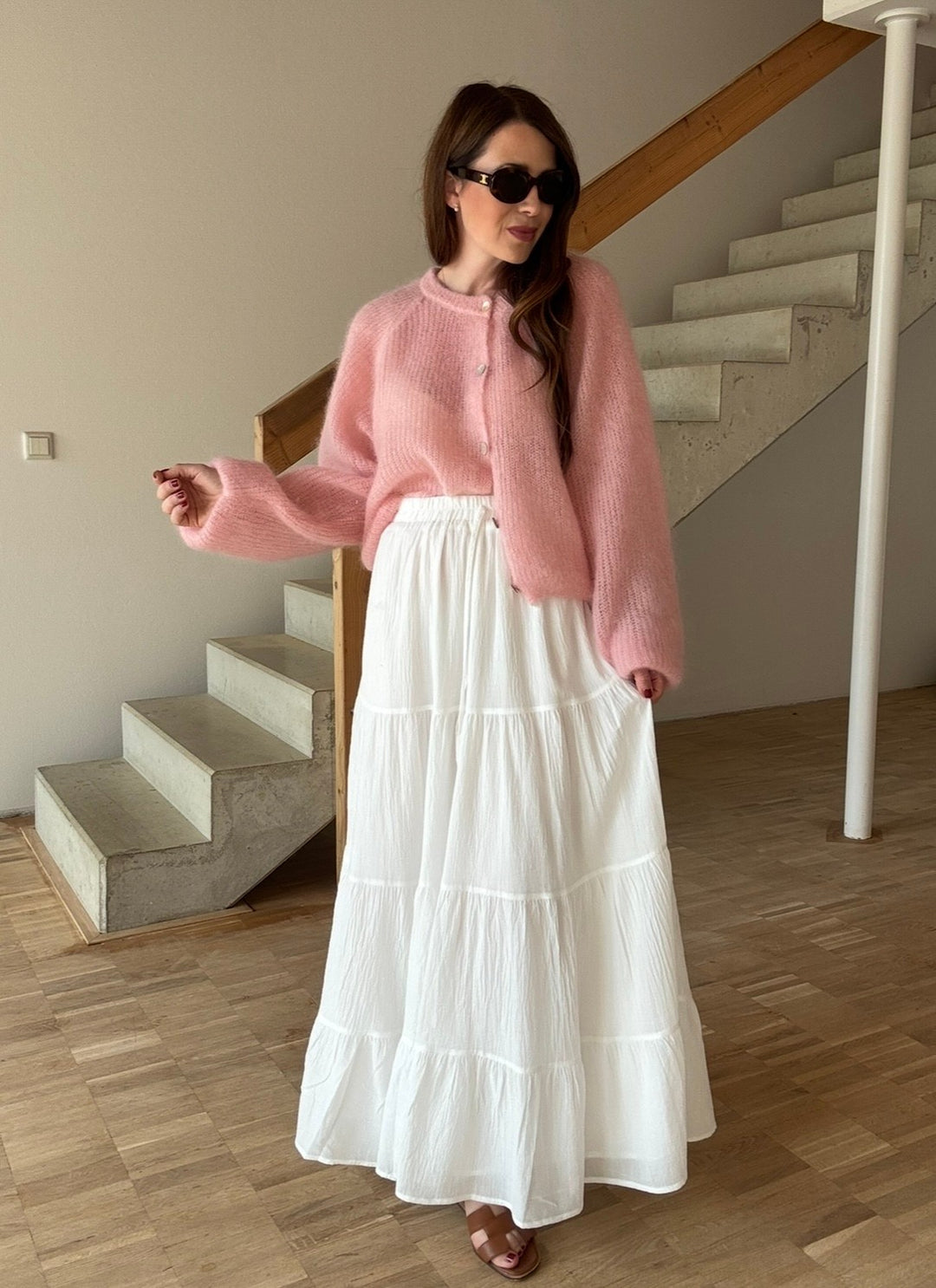 Maxi Skirt - Weiß