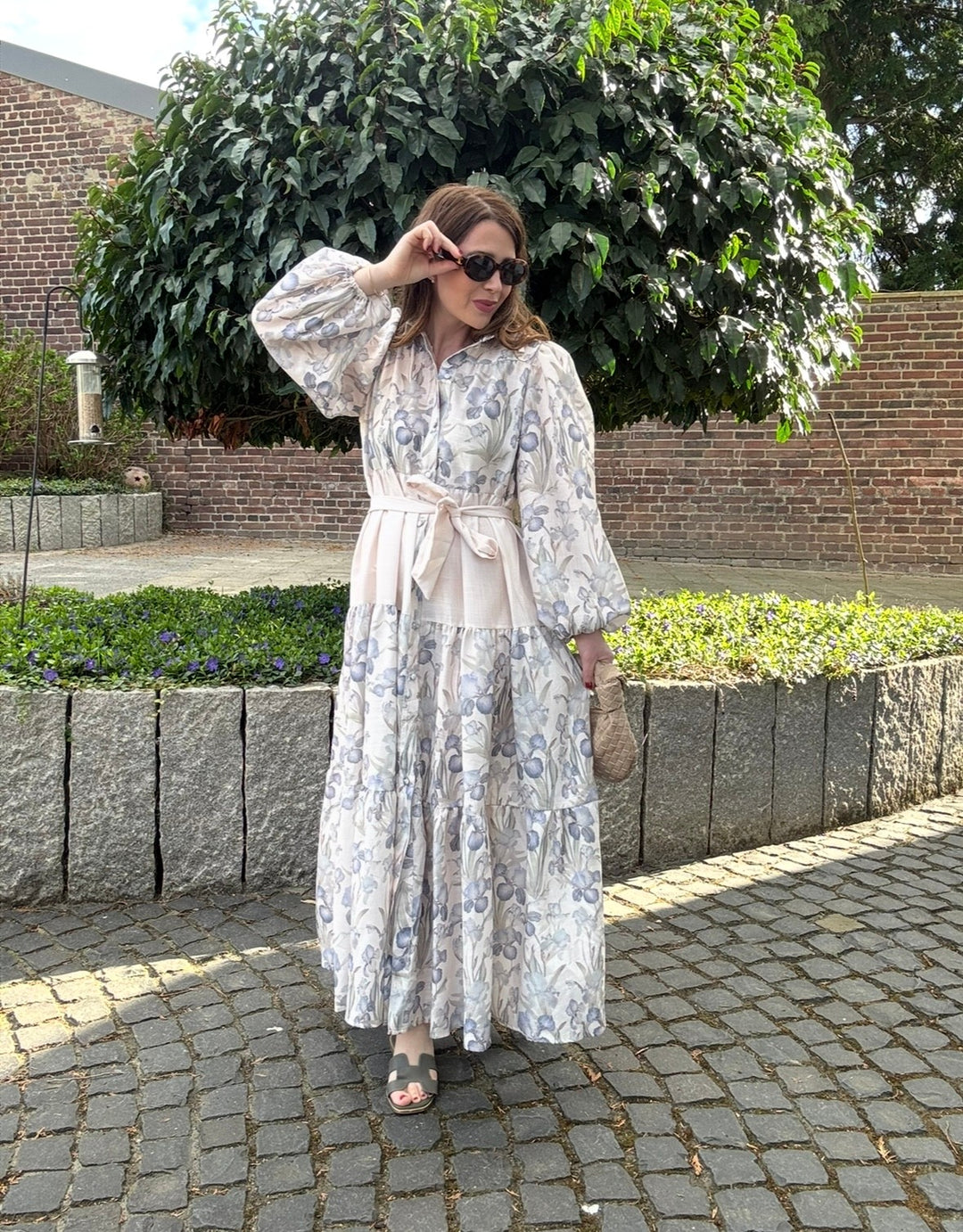 Maxi-Kleid mit Print