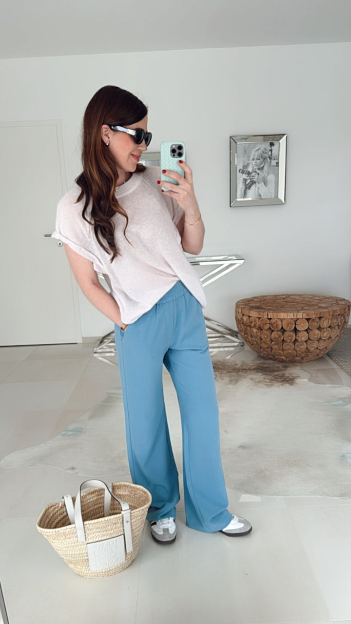 SHORTSLEEVE TOP KNIT