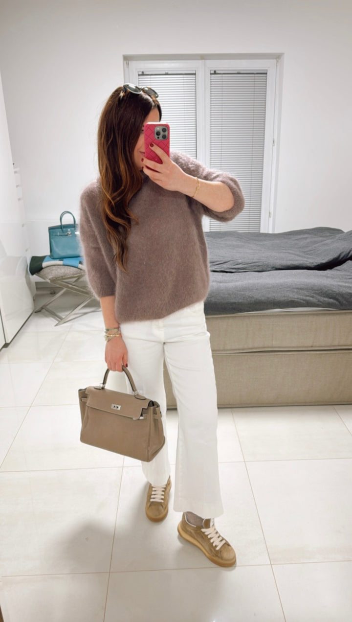 Mohair Shirt - Taupe