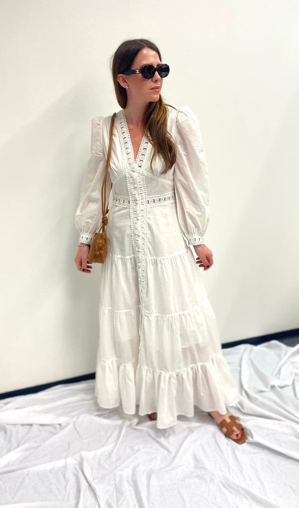 Maxi-Kleid - Weiß